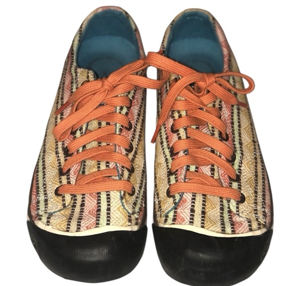 Keen Colorful Striped Women's Sneakers - Picture 1 of 6